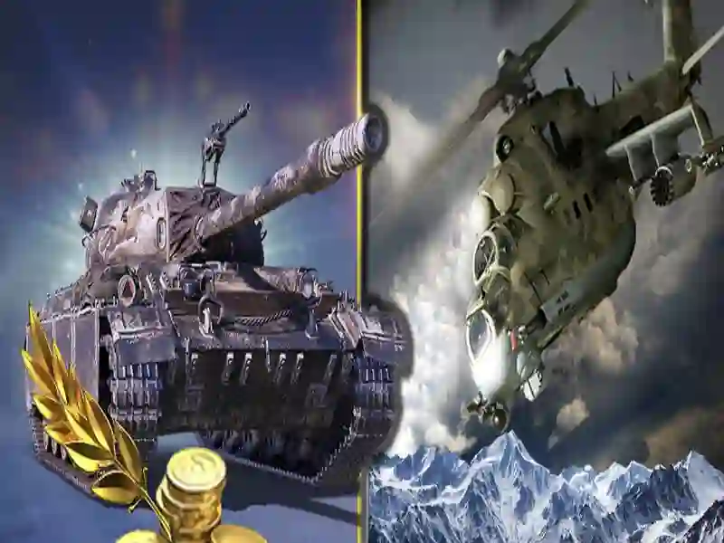 Mchezo Mkakati wa vita. Mizinga na helikopta online