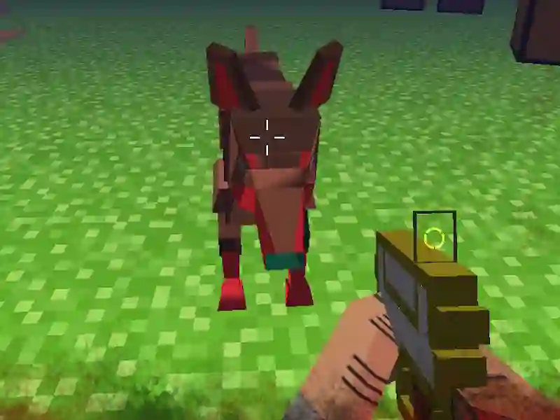 Mchezo Pixel Zombie Survival 2025 online