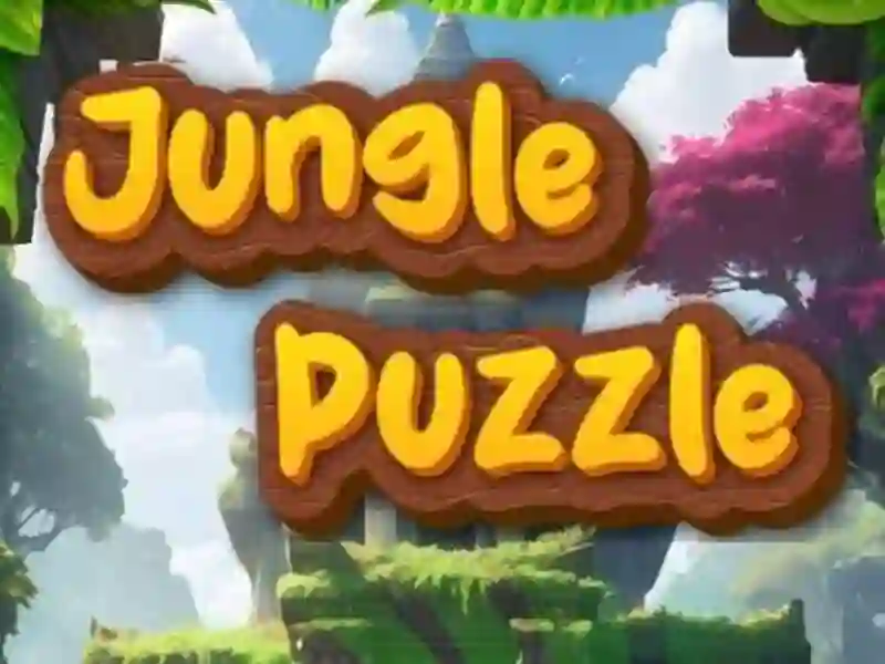 Mchezo Jungle puzzle online
