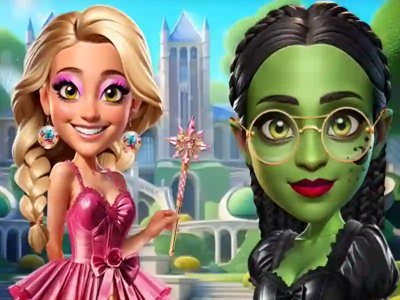 Mchezo Mchawi na Fairy BFF online