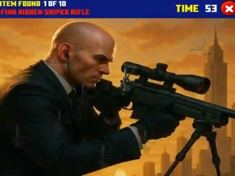 Mchezo MR SNIPER Rifle iliyofichwa online Mchezo MR SNIPER Rifle iliyofichwa online