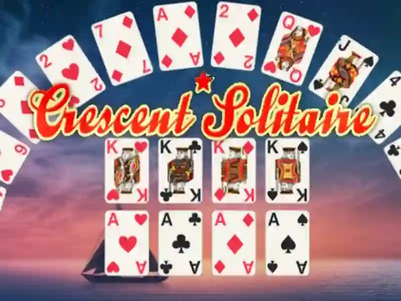 Mchezo Crescent Solitaire online Mchezo Crescent Solitaire online