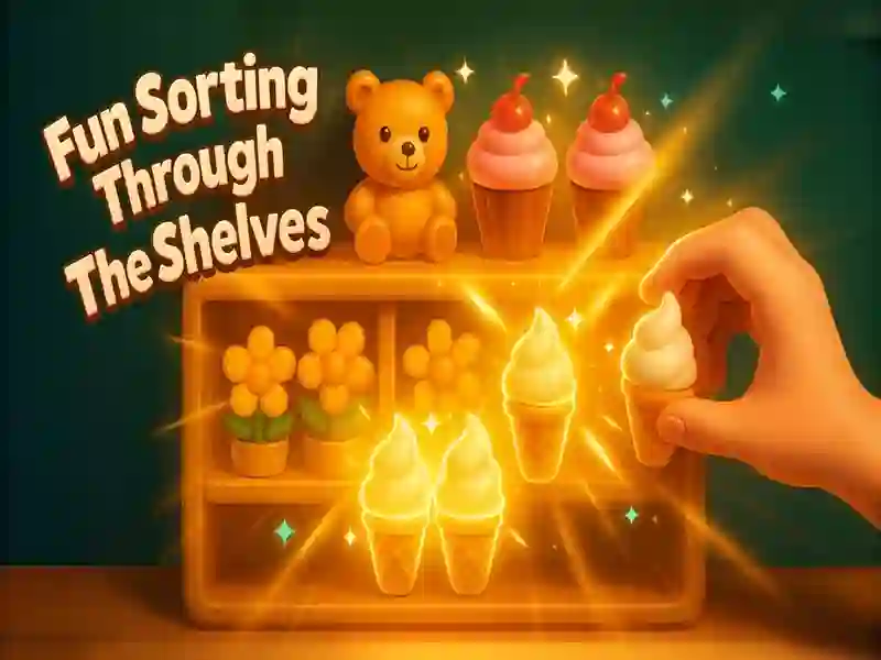 Mchezo Furaha kuchagua kupitia rafu online