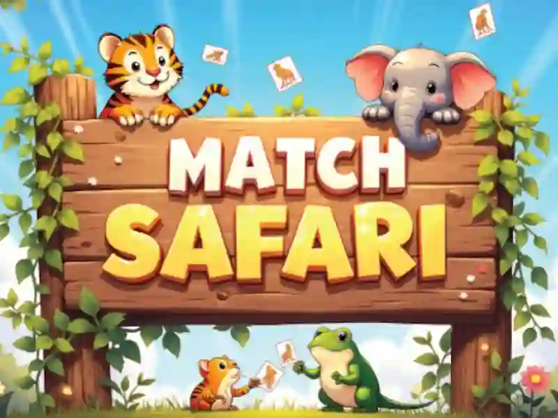 Mchezo Mechi ya Safari online