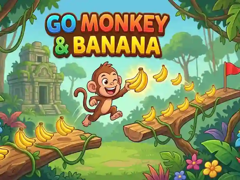 Mchezo Go monkey & Banana online