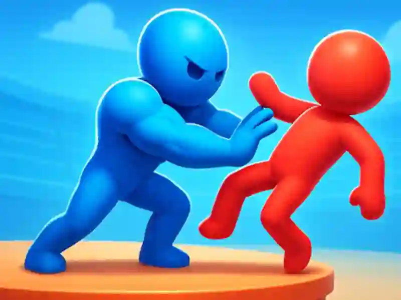 Mchezo Stickman Jeshi Pusher online