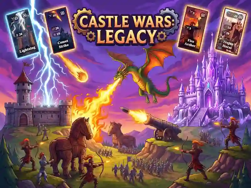 Mchezo Castle Wars: Legacy online