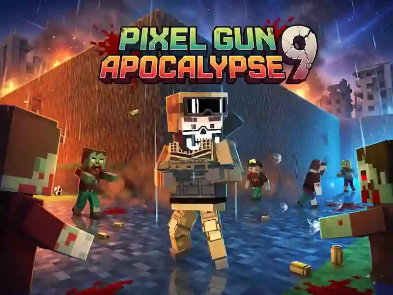 Mchezo Pixel gun apocalypse 9 online