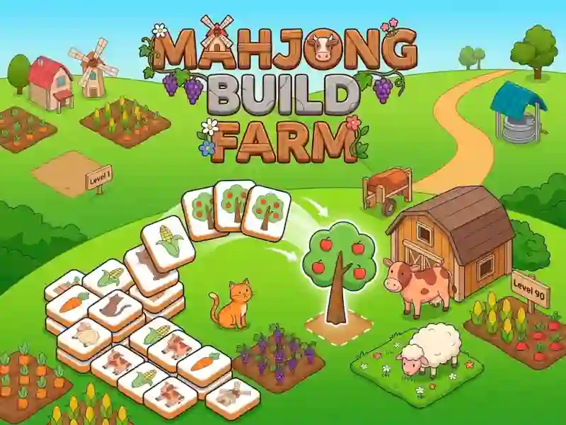 Mchezo Mahjong Build Farm online