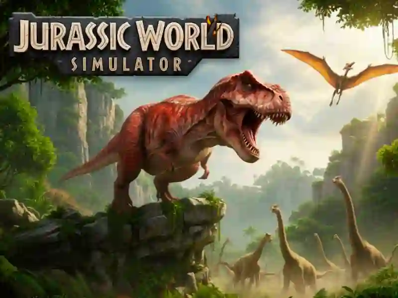 Mchezo Simulator ya Dunia ya Jurassic online