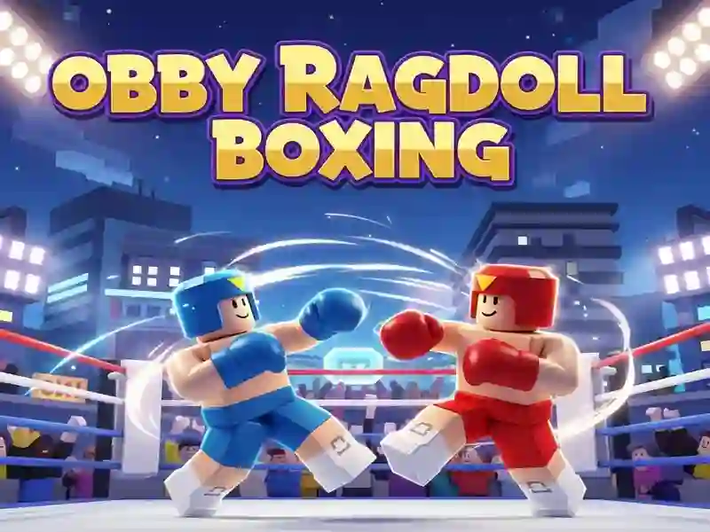 Mchezo Obby Ragdoll Boxing online