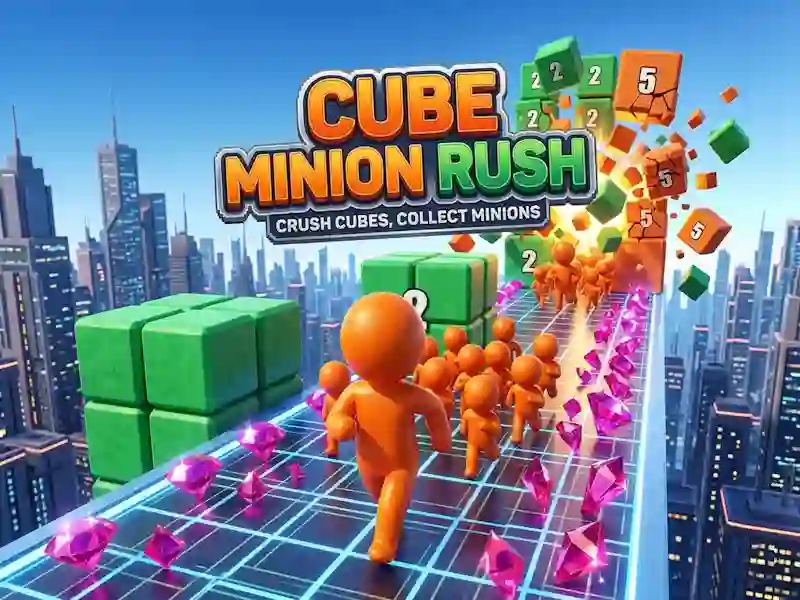 Mchezo Cube Minion Rush online