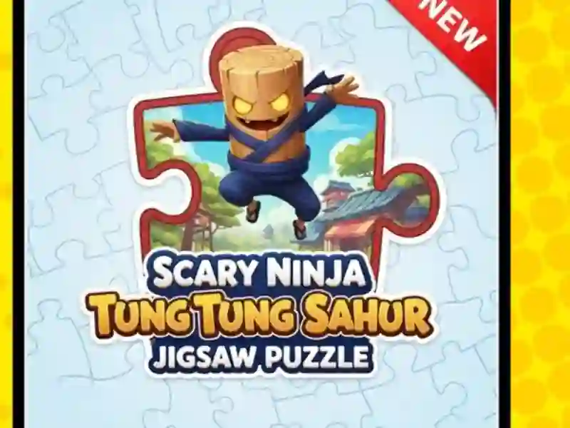 Mchezo Inatisha ninja tung tung sahur jigsaw puzzle online