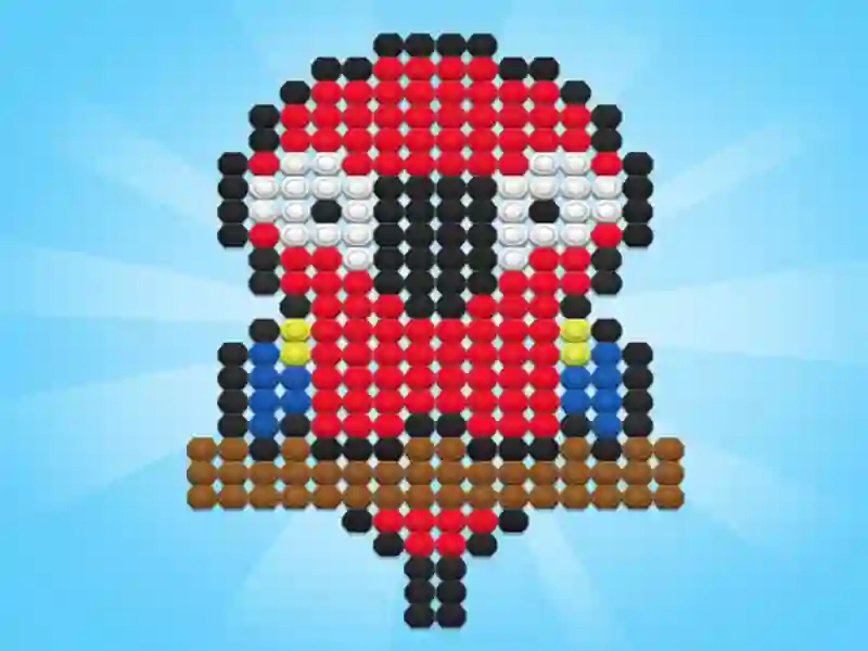 Mchezo Karanga za rangi na puzzle ya bolts online Mchezo Karanga za rangi na puzzle ya bolts online