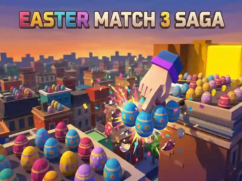 Mchezo Easter Match 3 Saga online