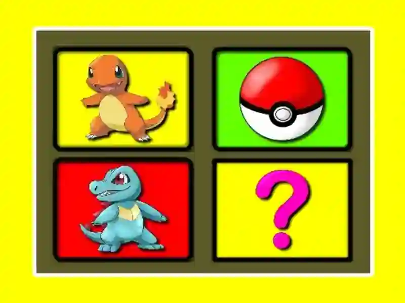 Mchezo Wakati wa kumbukumbu ya Pokemon online