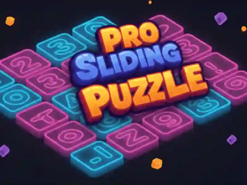 Mchezo Pro sliding puzzle online