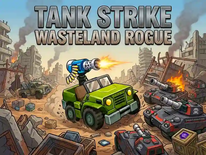 Mchezo Tank Strike Wasteland Rogue online