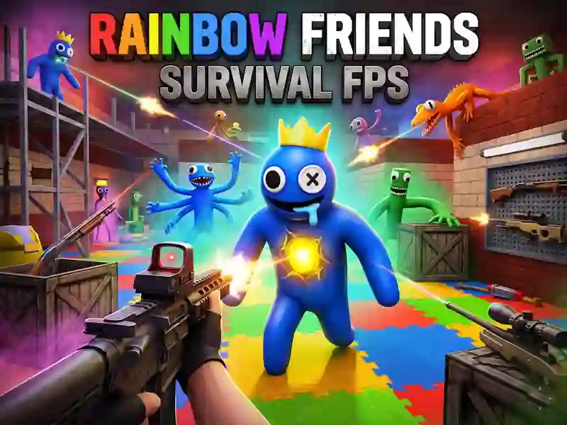 Mchezo Rainbow Friends Survival FPS online