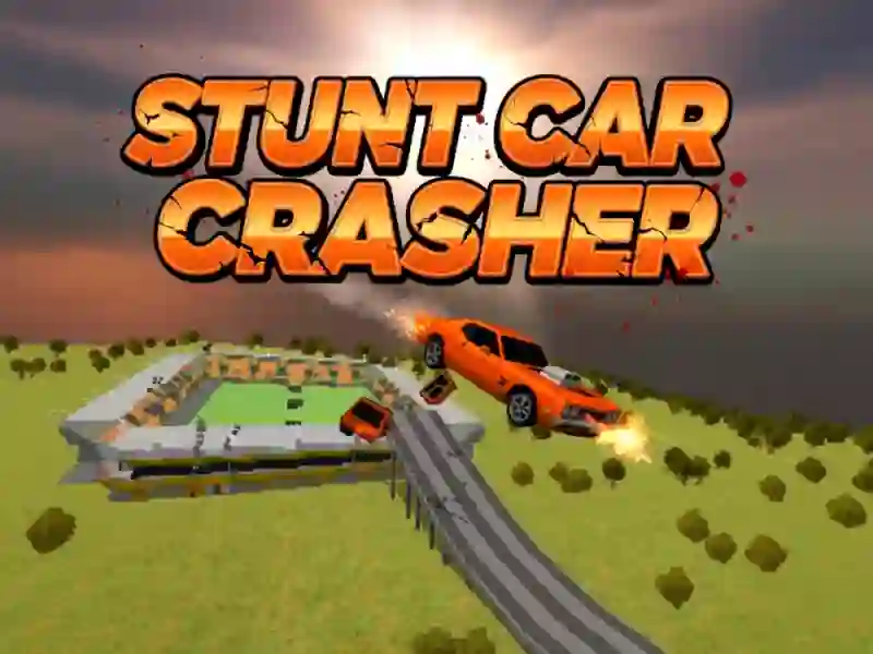 Mchezo Stunt Car Crasher online