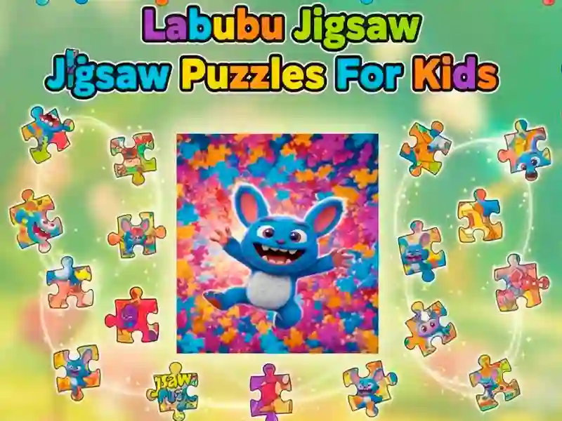 Mchezo Labubu jigsaw puzzles kwa watoto online