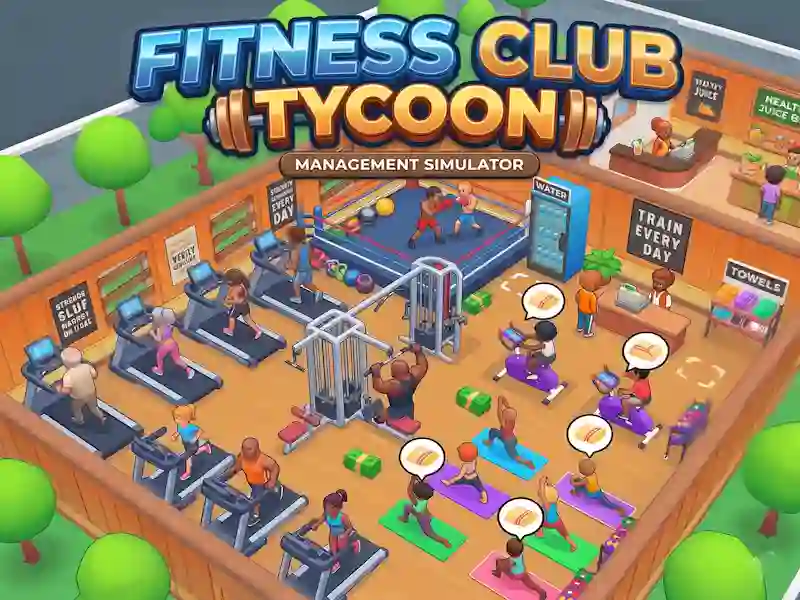 Mchezo Fitness Club Tycoon online