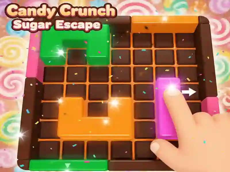 Mchezo Pipi Crunch Sugar Escape online