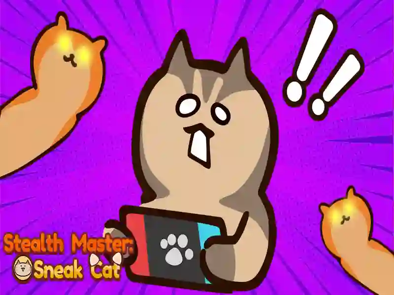 Mchezo Stealth Master Sneak Cat online