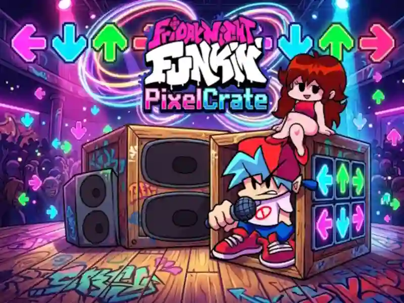 Mchezo Friday Night Funkin PixelCrate online