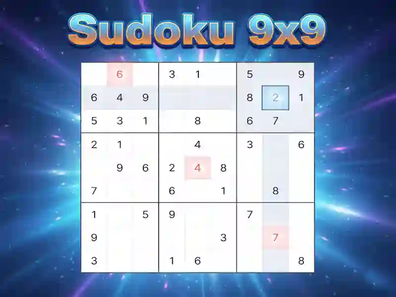 Mchezo Sudoku 9x9 online