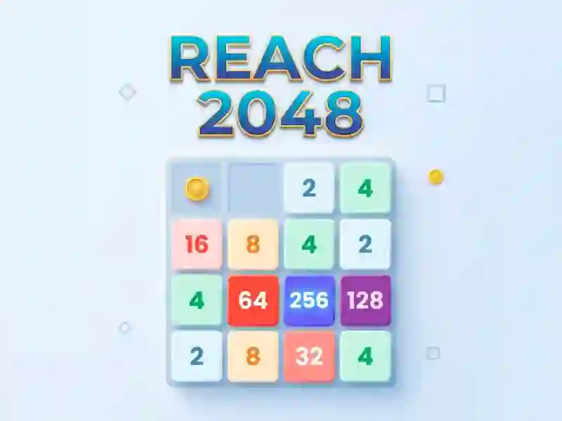 Mchezo Reach 2048 online
