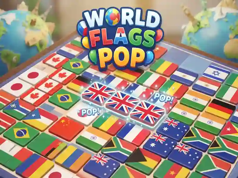 Mchezo World Flags Pop online