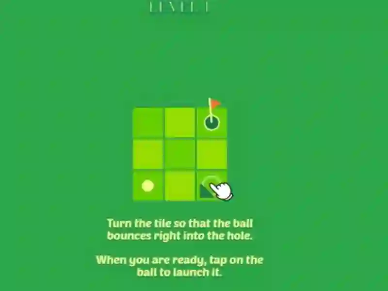 Mchezo GOLF PUZZLE online