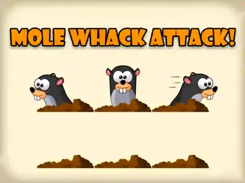 Mchezo Shambulio la Mole Whack online