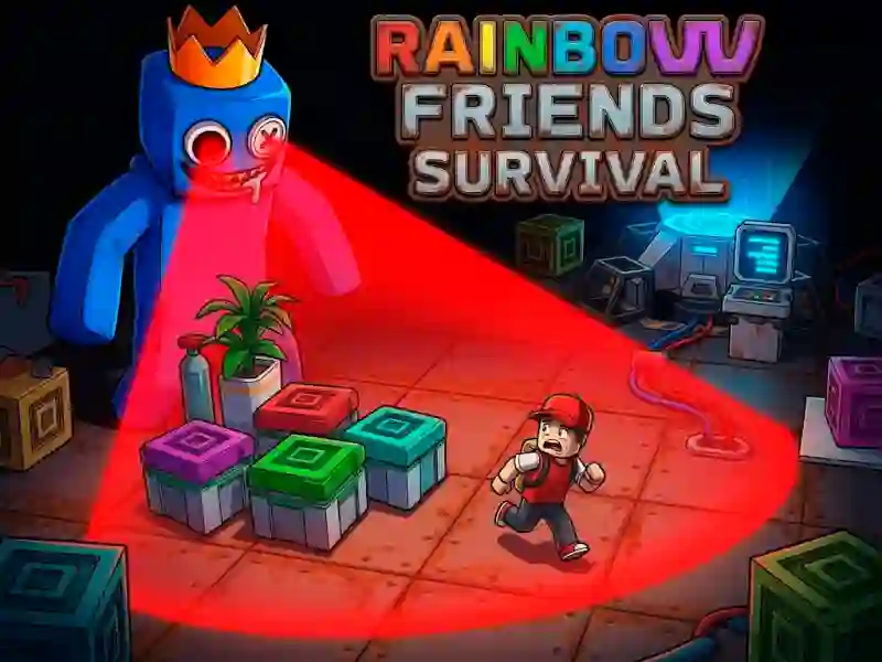 Mchezo Rainbow Friends Survival online