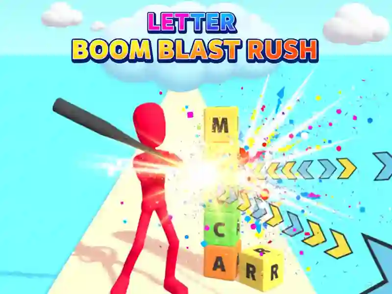 Mchezo Barua Boom Blast Rush online