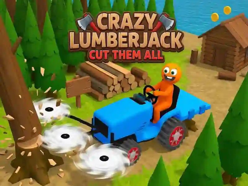 Mchezo Crazy Lumberjack: Kata Wote online