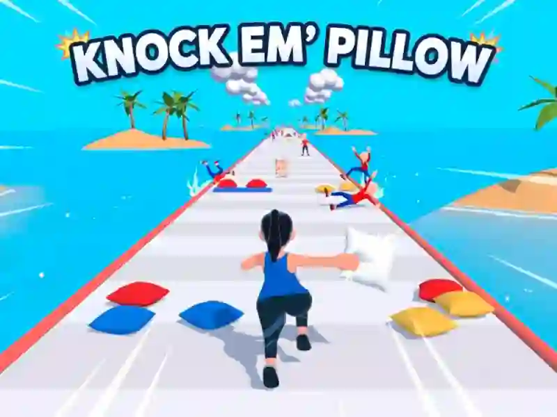 Mchezo Knock em' Pillow online