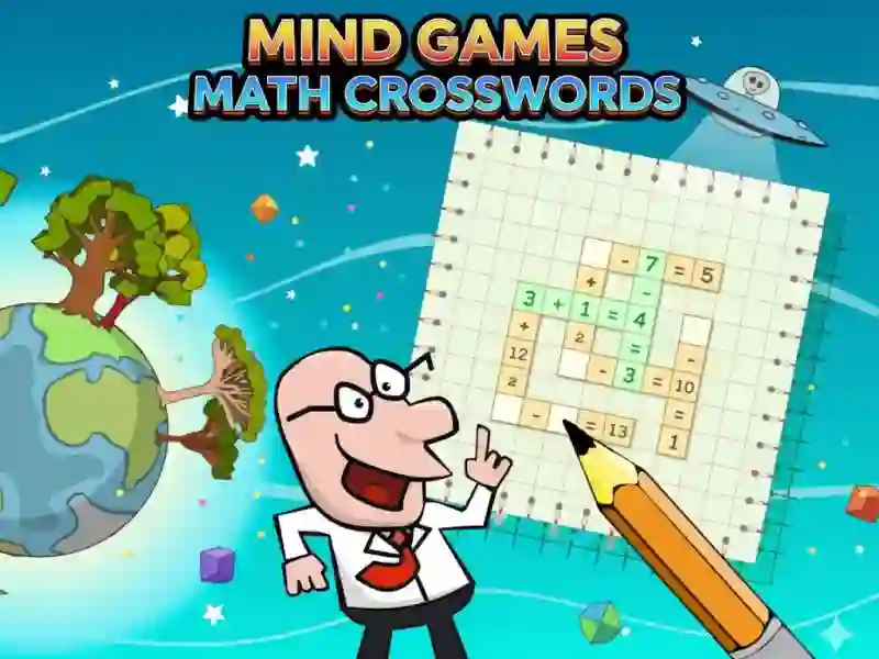 Mchezo Akili Michezo Hisabati Crosswords online