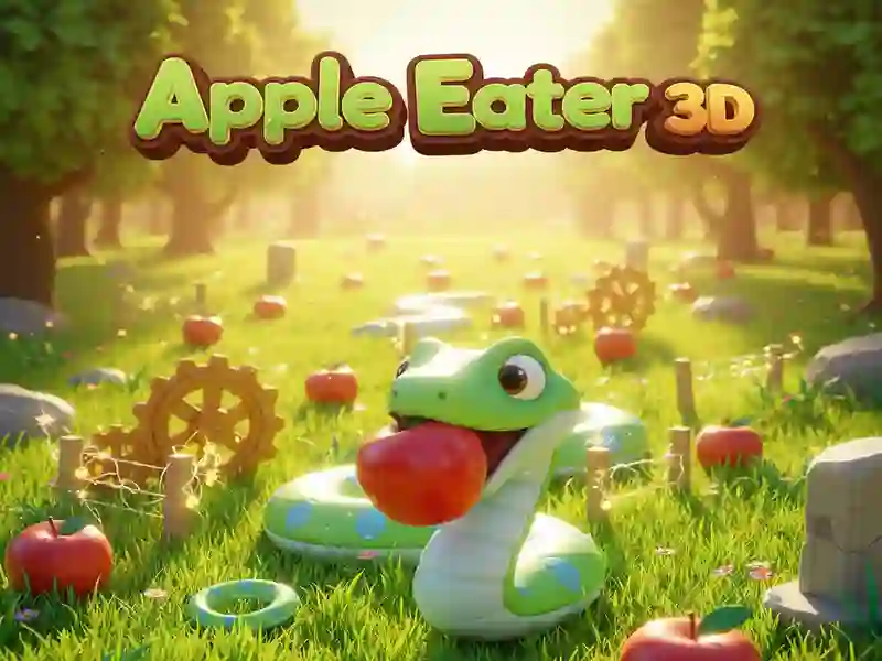 Mchezo Apple Eater 3d online