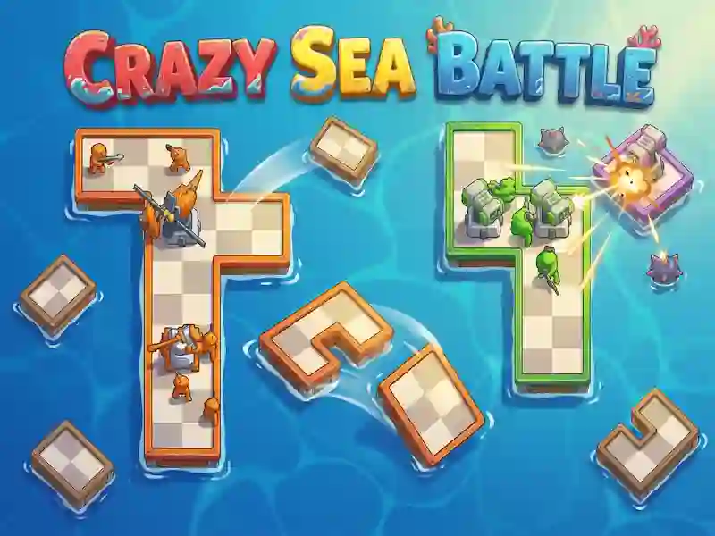 Mchezo Crazy Sea Battle online