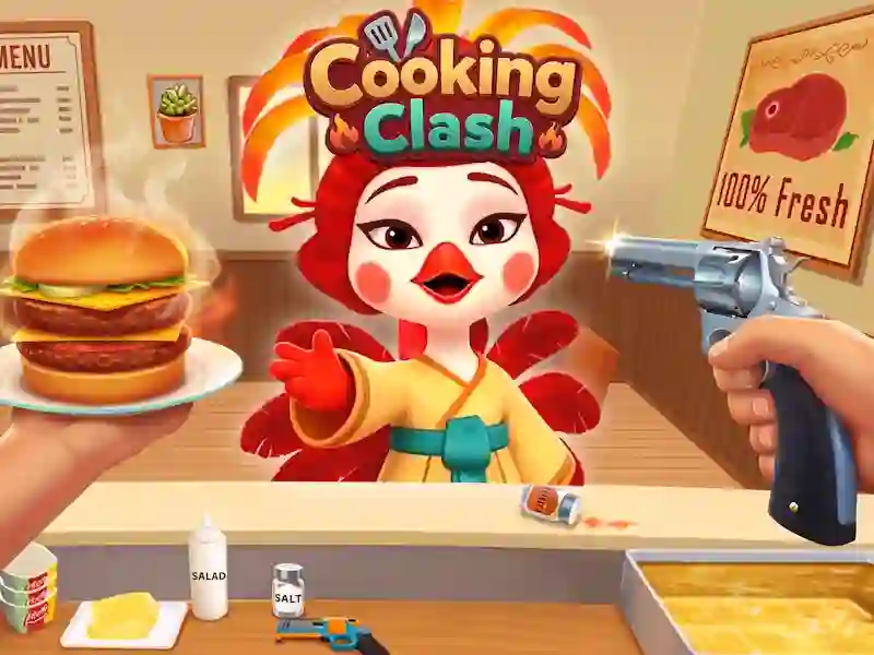 Mchezo Cooking Clash online