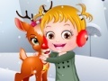 Mchezo Baby Hazel. Msurprise wa reindeer online