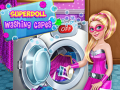 Mchezo Superdoll: Kuosha Mavazi online
