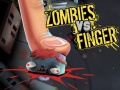 Mchezo Zombies dhidi ya Kidole online