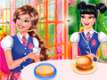 Mchezo Maharage ya Malkia: Kupika Burger online
