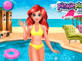 Mchezo Wakati wa Pool wa Princess Mermaid online