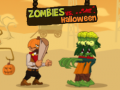 Mchezo Zombies dhidi ya Halloween online