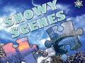 Mchezo Puzzle: Scenery za theluji online
