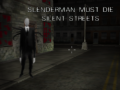 Mchezo Slenderman Lazima Afaiwe: Mitaa Kimya online